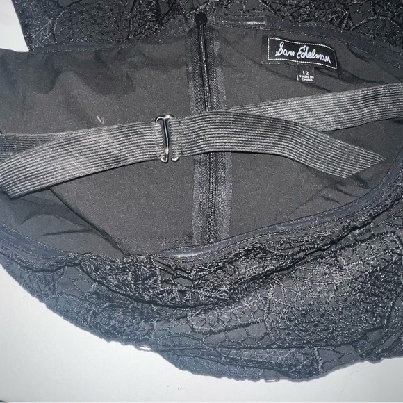 Sam Edelman Strapless Black Lace Pineapple Dress - Picture 9 of 9